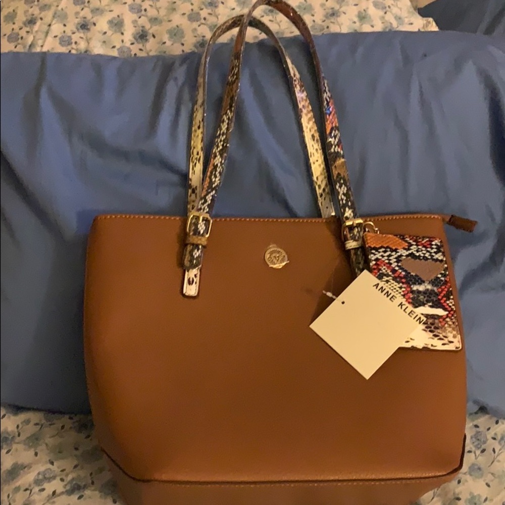 Anne Klein Lily Tote Pebble